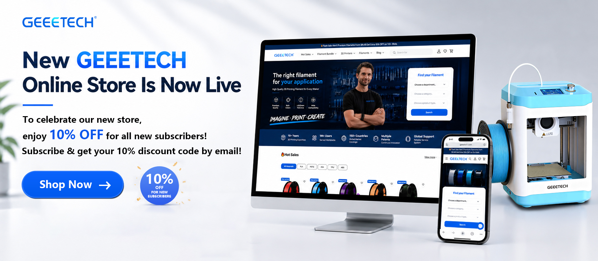 Geeetech new store is live